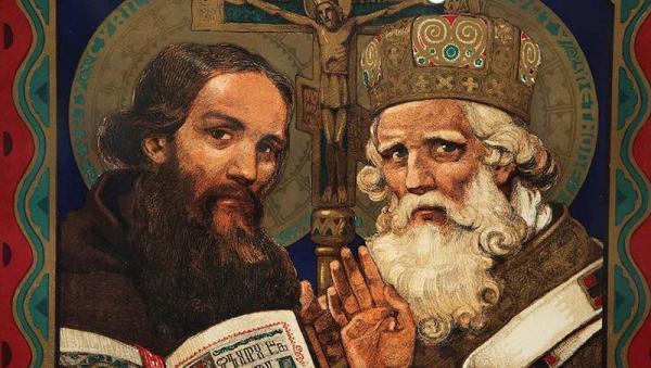 Кирилл и Мефодий - создатели славянской письменности